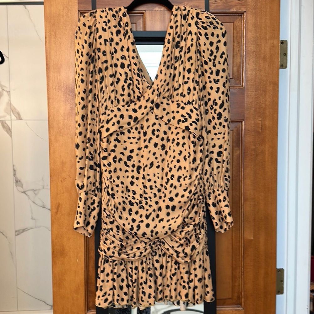 Nicholas animal print dress
